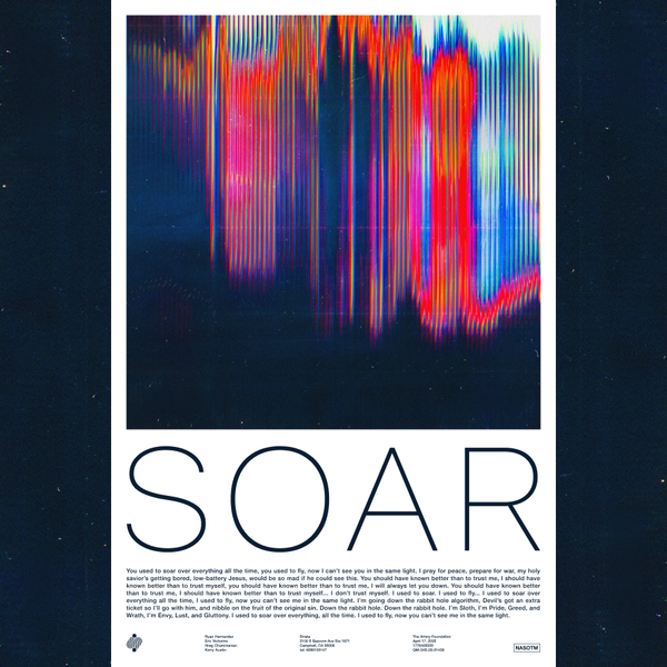 Signed SOAR Poster (12" x 18")